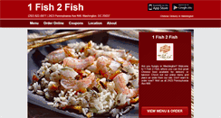 Desktop Screenshot of 1fish2fishdc.com